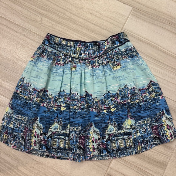 Anthropologie Dresses & Skirts - 36 of 52 Conversations by Anthropologie Art Venice Skirt size 6